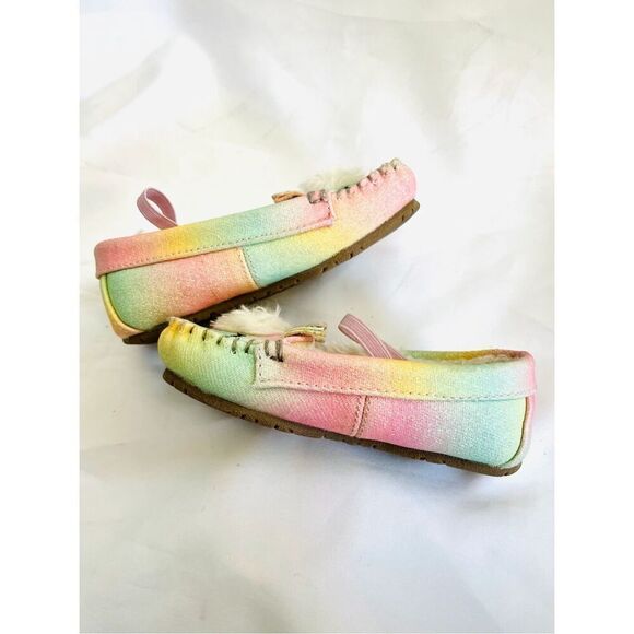 Self Esteem Toddler 7 Rainbow Unicorn Slippers BUY 2 GET 1 FREE - Picture 4 of 7